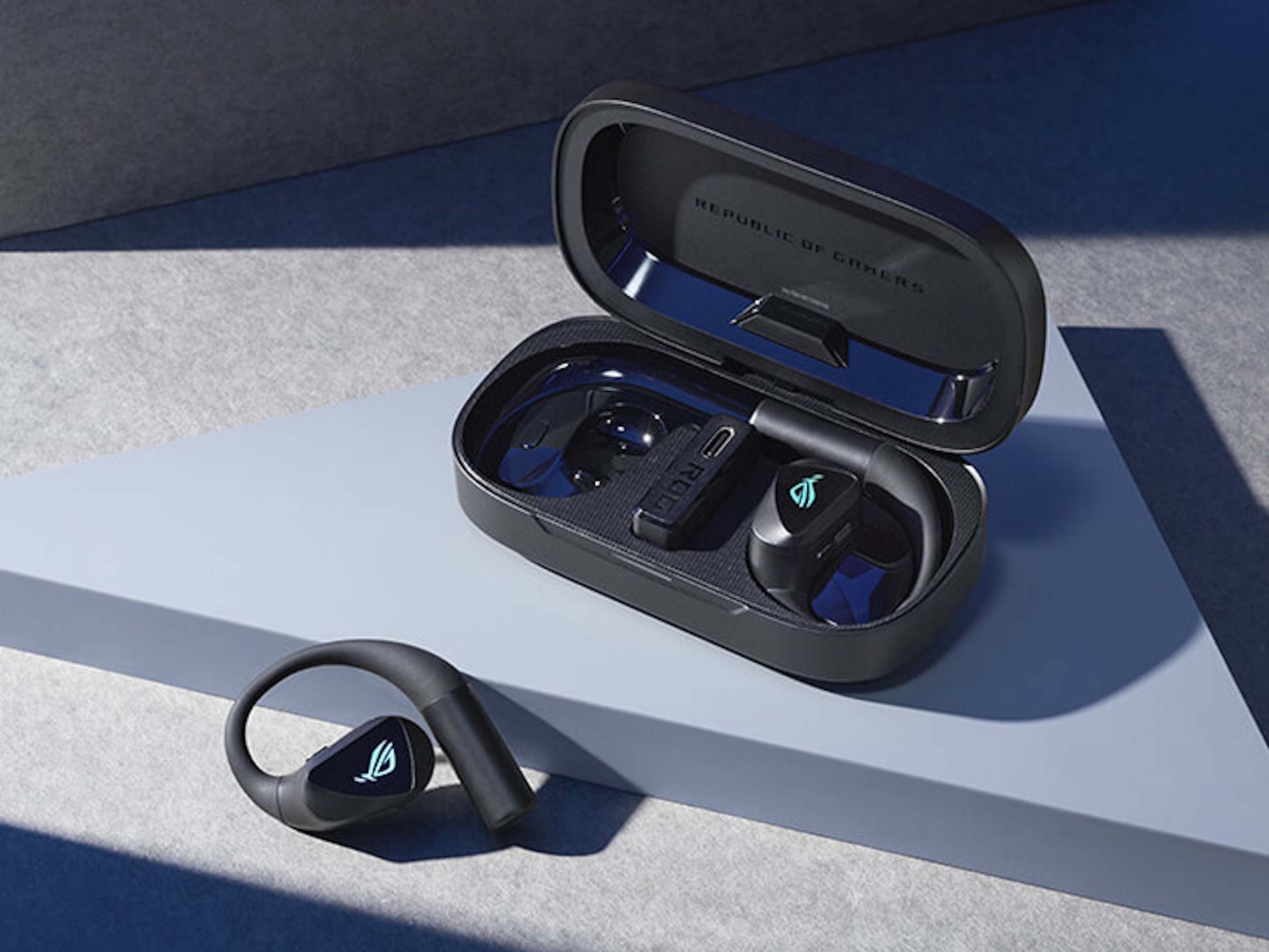 Asus ROG Cetra Open Wireless: Open-Ear-Gaming-Ohrhörer mit 2,4 GHz und ...