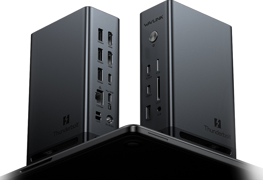 15 Ports & SSD-Slot: Wavlink stellt neues Thunderbolt 5 Dock mit 140 ...