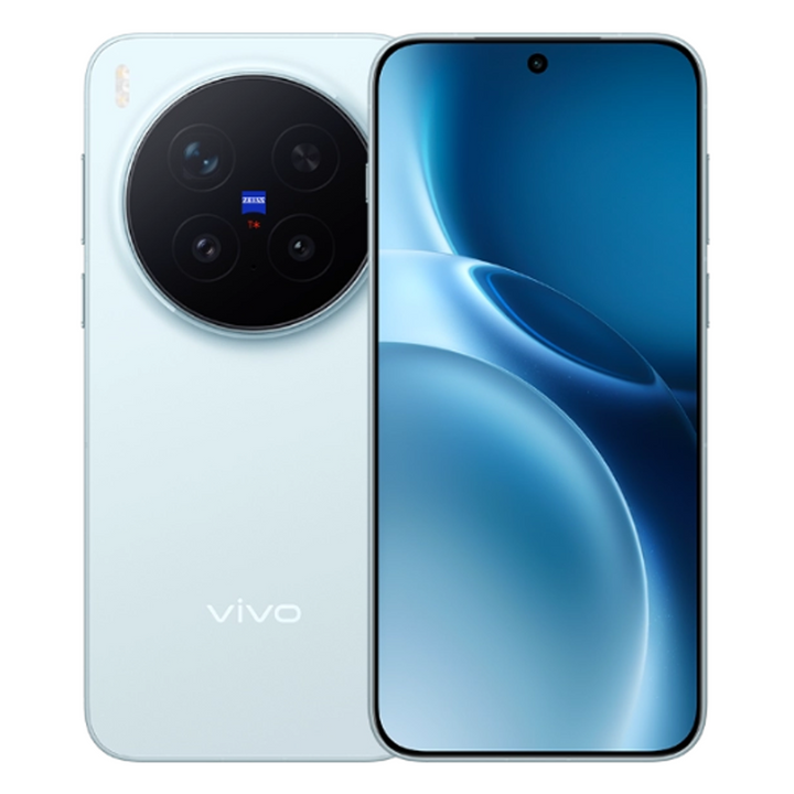 Das hellblaue Vivo X300 Pro als globales Modell gibt es in Europa nicht, in HK schon.
