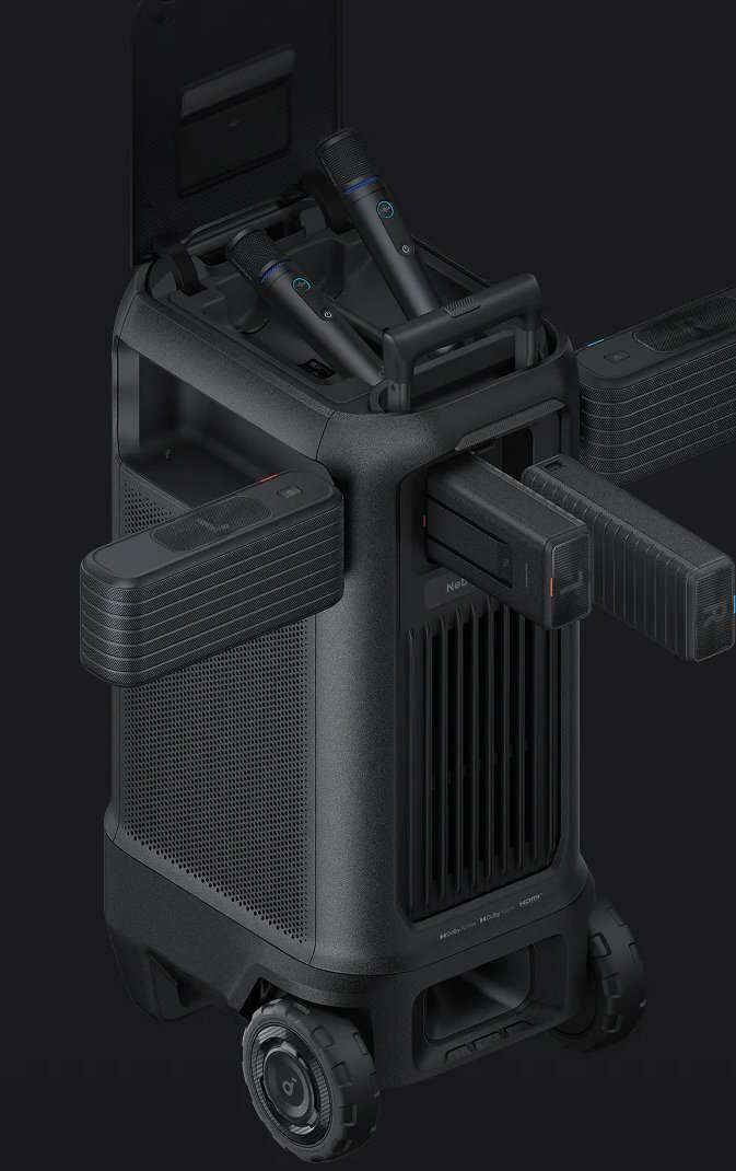 Mikrofone sind offenbar enthalten (Bildquelle: Anker, via AnkerInsider)