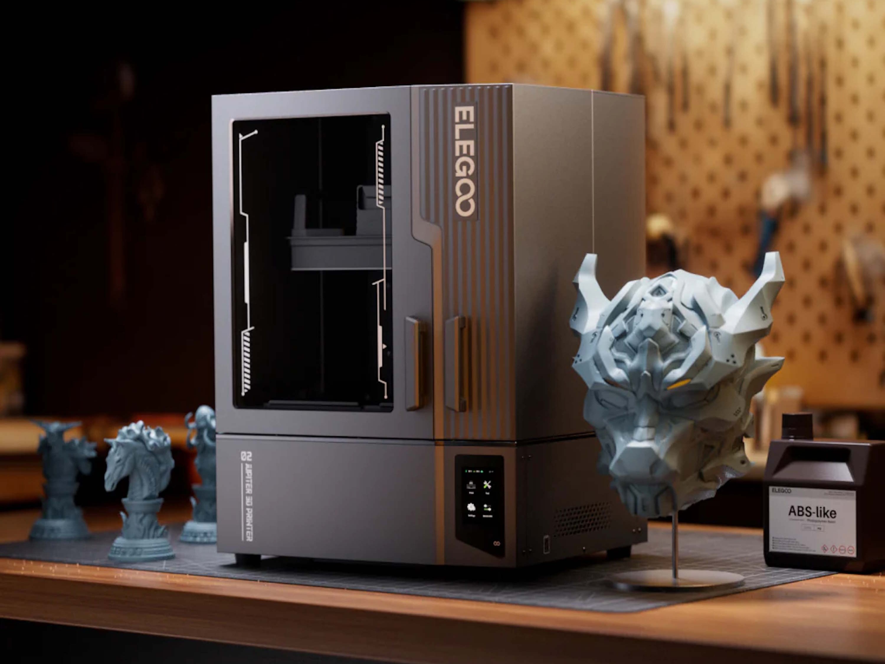 16K-Auflösung, größerer Bauraum: Neuer, smarter 3D-Drucker startet mit