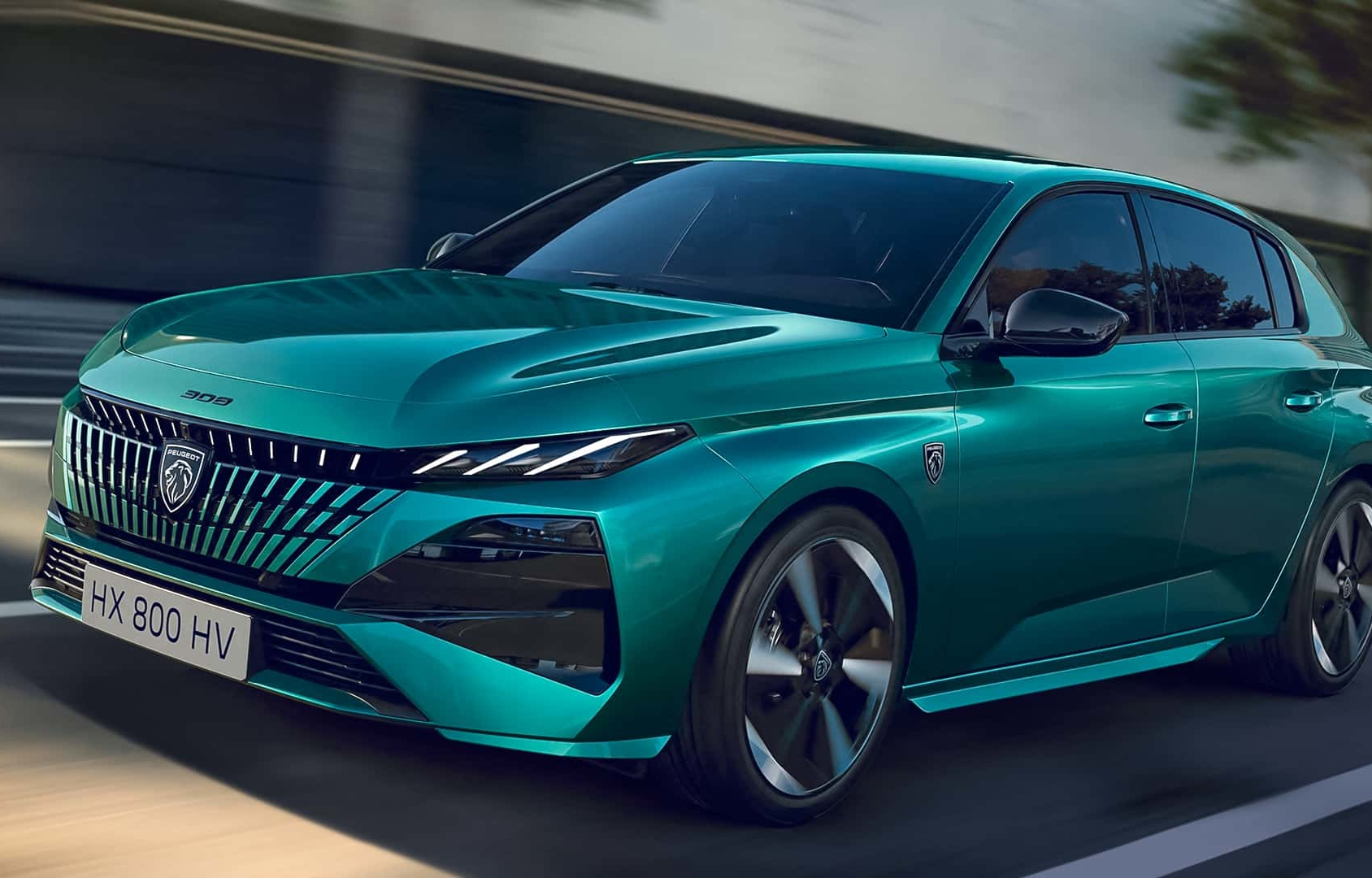 Peugeot E-308 und E-308 SW (2026): Update mit Drei-Krallen-Look und größerem Akku (Bildquelle: Peugeot)