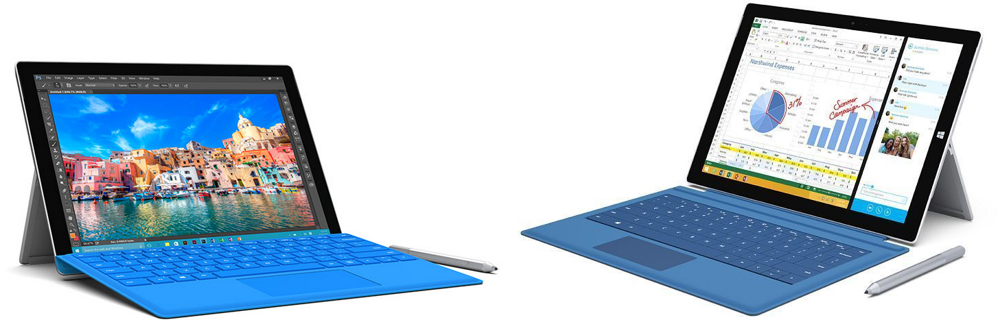 Vergleich Microsoft Surface Pro 4 Vs Surface Pro 3 Notebookcheck Com News