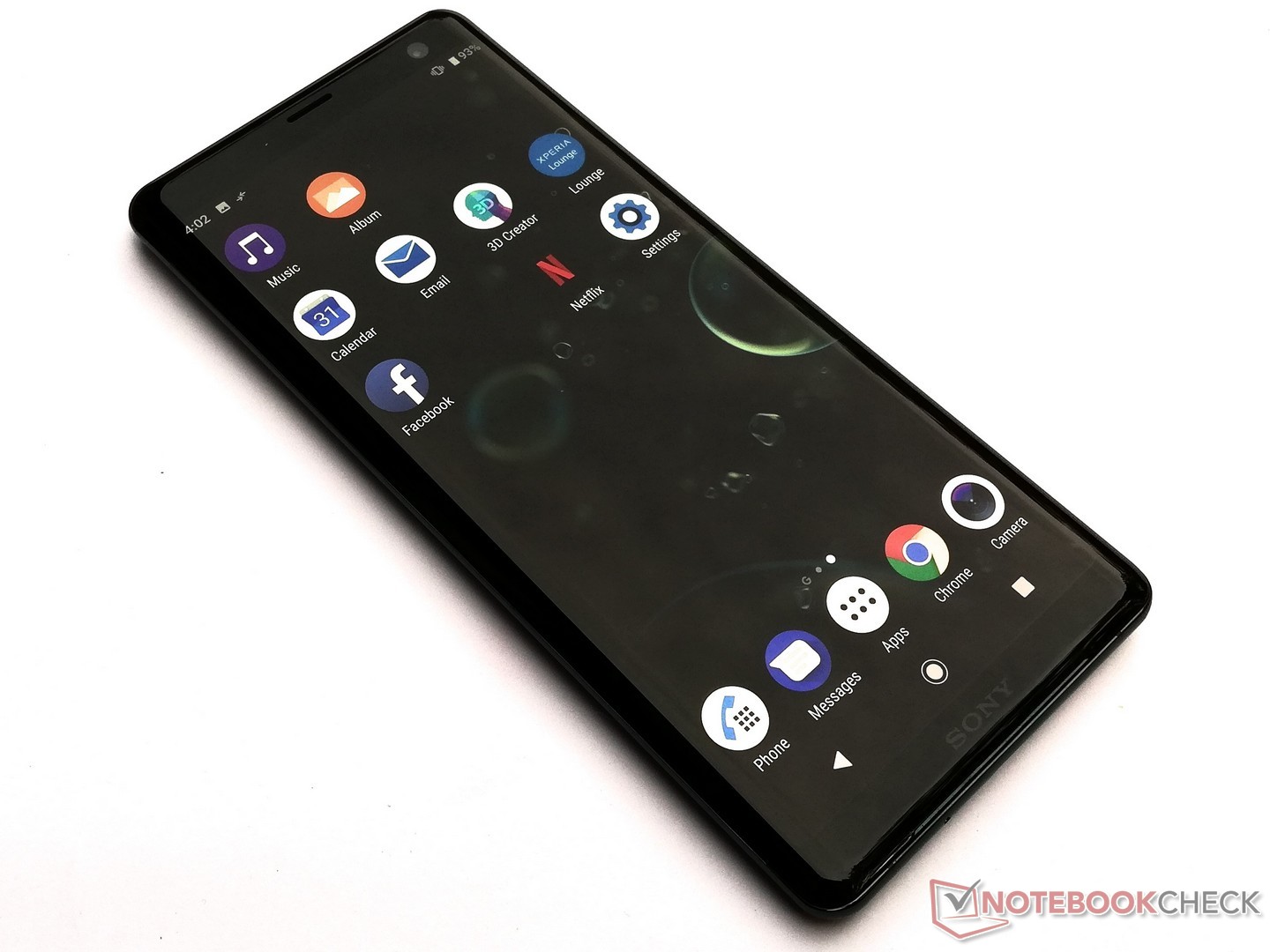 Test Sony Xperia XZ3 Smartphone - Notebookcheck.com Tests