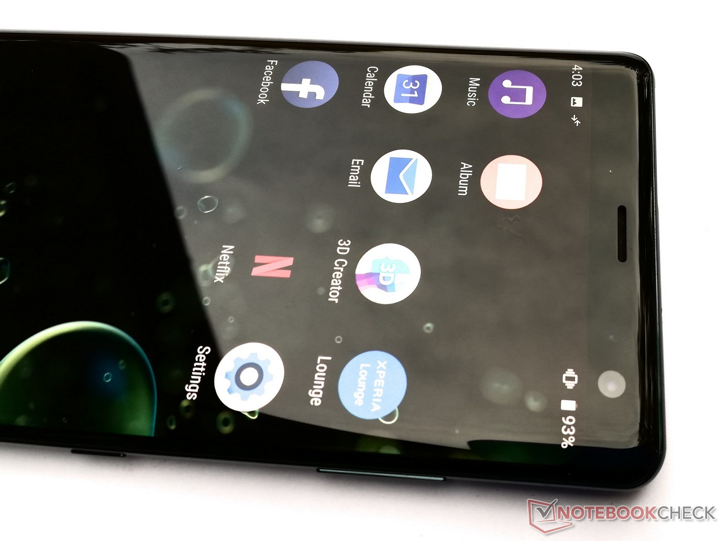 Test Sony Xperia XZ3 Smartphone - Notebookcheck.com Tests
