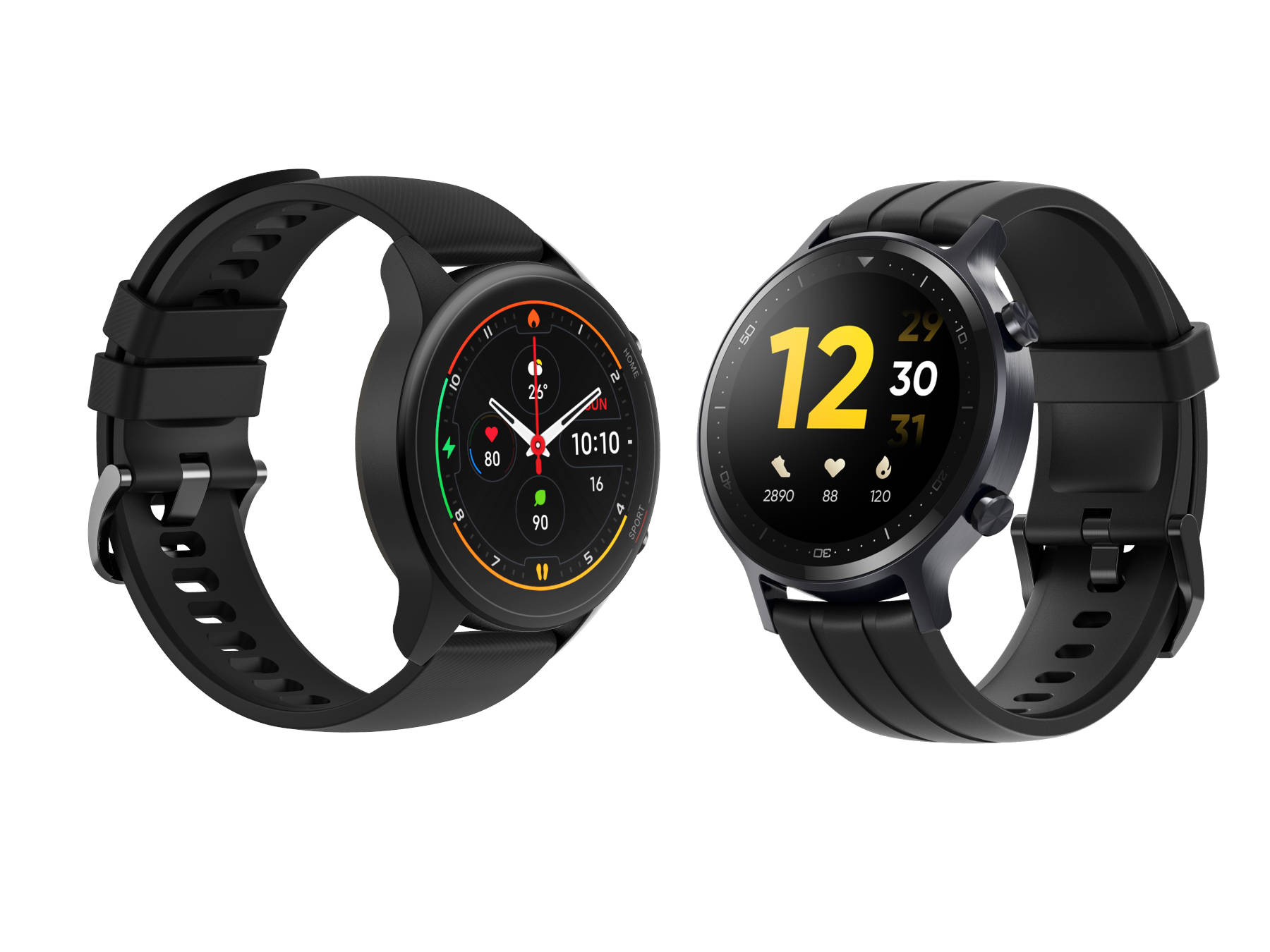 Smartwatches: Xiaomi Mi Watch im Vergleich zur realme Watch S – lohnt sich  der höhere Preis? - Notebookcheck.com Tests
