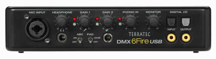 Terratec DMX 6Fire USB Soundkarte im Test