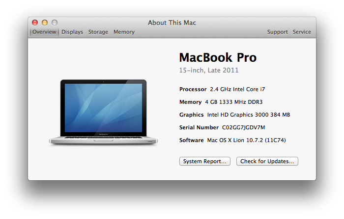 Apple macbook pro 15.4 february 2011 socket s1 638