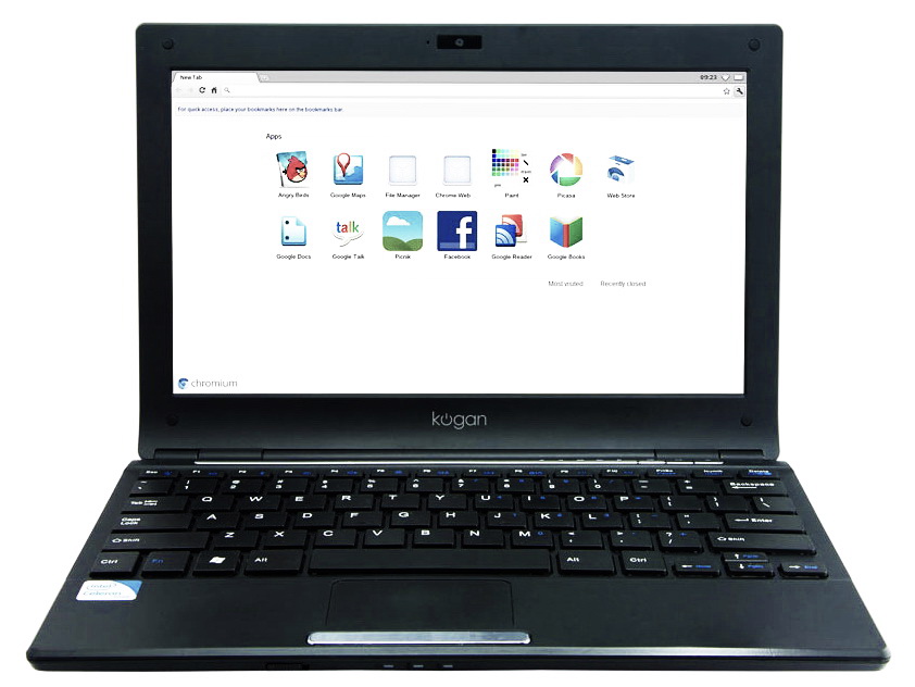 Kogan Erstes 11,6ZollNotebook mit Chromium OS News