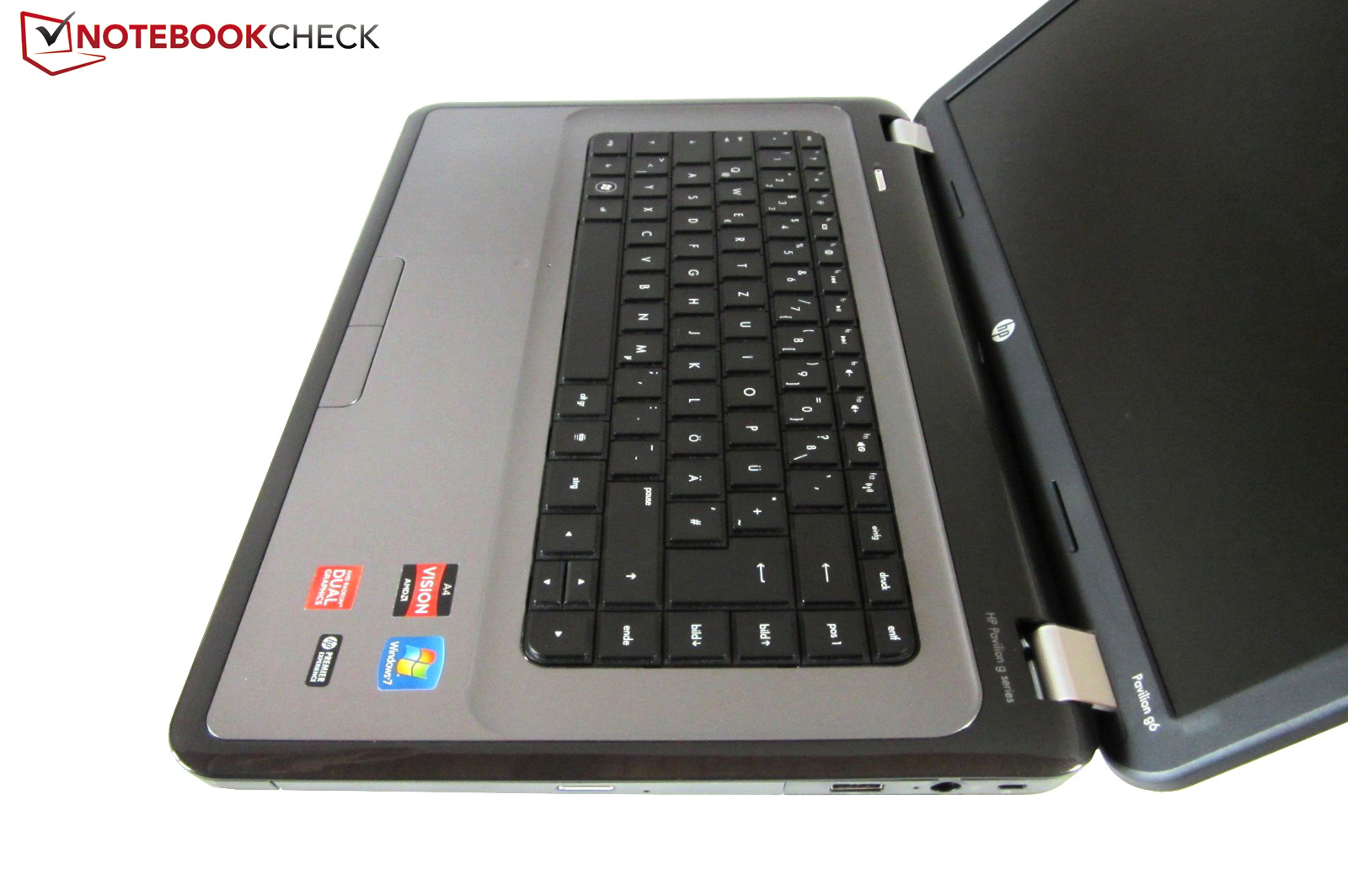 Test HP Pavilion g6-1352eg Notebook - Notebookcheck.com Tests