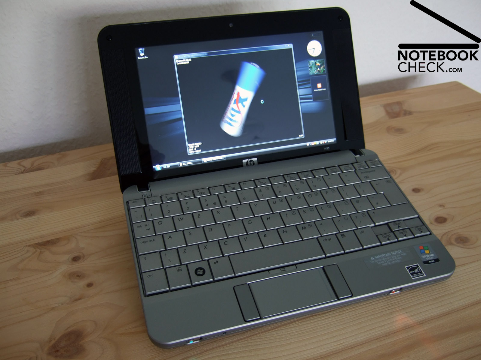 Kurztest Hp Mini Note 2133 Notebook Notebookcheckcom Tests