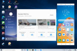 EMUI Desktop via Huawei Share