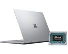 AMD und Microsoft arbeiten offenbar an einem speziell angepassten Ryzen-Prozessor für den Surface Laptop 4. (Bild: AMD / Microsoft)