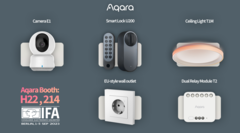 Aqara hat auf der IFA 2023 fünf neue Produkte enthüllt. (Bild: Aqara)