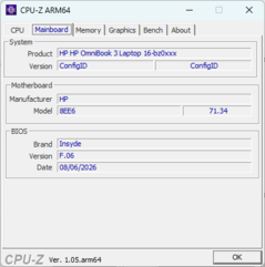 CPU-Z Mainboard