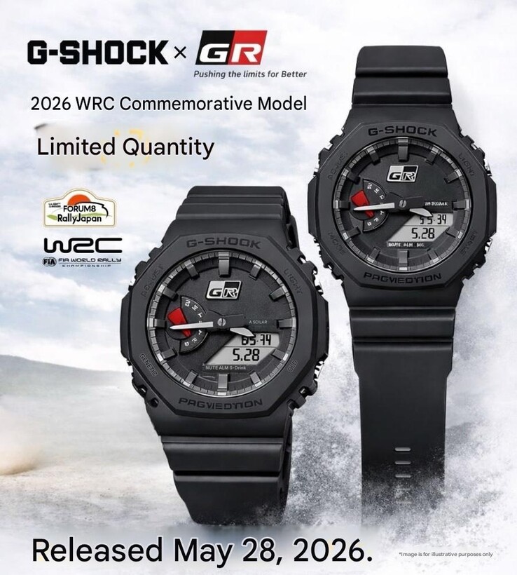 Ein Poster zur Casio G-Shock x GR GA-2100