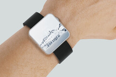 Das Konzept-Design zur Wrist (1) Smartwatch zeigt, wie schick eine transparente Uhr sein könnte. (Bild: Carl Luigi Singh)