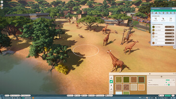 Im Bild: Ein Gameplay-Screenshot aus Planet Zoo.