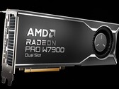 Die Radeon Pro W7900 startet in Kürze als kompaktere Dual-Slot-Version. (Bild: AMD)
