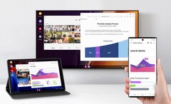 Google könnte bald eine echte Alternative zu Samsung DeX bieten. (Bildquelle: Samsung)