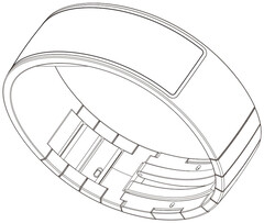 Laut einem Patent könnte Xiaomi an einem &quot;Smart Bracelet&quot; mit einem gebogenen Display arbeiten. (Bild: ithome)