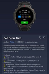 Die Golf Score Card kommt als Fremium-App