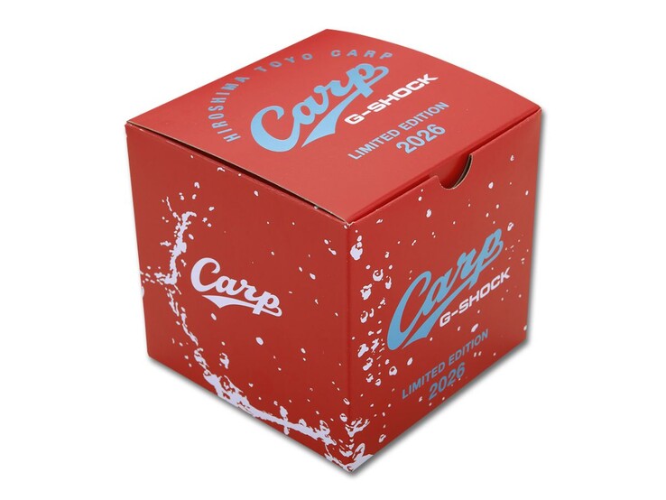 Die 2026 Casio G-Shock x Hiroshima Toyo Carp GA-2100X. (Bildquelle: Hiroshima Toyo Carp store)