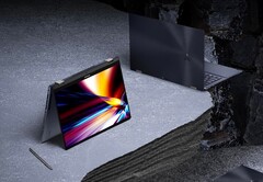 Das Asus Zenbook Pro 15 Flip kombiniert Intel Alder Lake und Intel Arc Alchemist mit einem 120 Hz OLED-Display. (Bild: Asus)