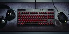 Corsair K63: Mechanische Tenkeyless-Gaming-Tastatur für 80 Euro