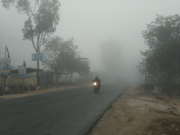 Szene mit Nebel