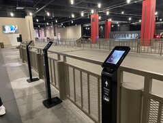 CES 2024: Resorts World mit Ticketkontrolle. (Bildquelle: Andreas Sebayang/Notebookcheck.com)