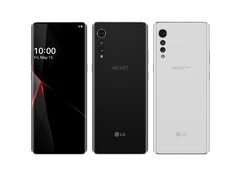 Die Renderbilder sollen das Design des kommenden LG Velvet Smartphone visualisieren.
