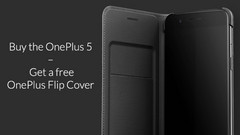 OnePlus 5 Slate Gray (8 GB): 5 Tage lang mit kostenlosem Flip Cover