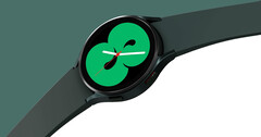 Die grüne Samsung Galaxy Watch4 mit 44 mm Größe gibt es aktuell bei einem deutschen Online-Shop für nur 219 Euro inkl. Versand. (Bild: Samsung)