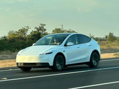 Preiswertes Tesla-Modell entpuppt sich als abgespecktes Model Y (Bildquelle: Reddit)