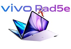 Das Vivo Pad 5e packt ein 12,1 Zoll Display ins schlanke Metallgehäuse. (Bildquelle: Vivo)