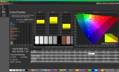 ColorChecker (vs. P3)