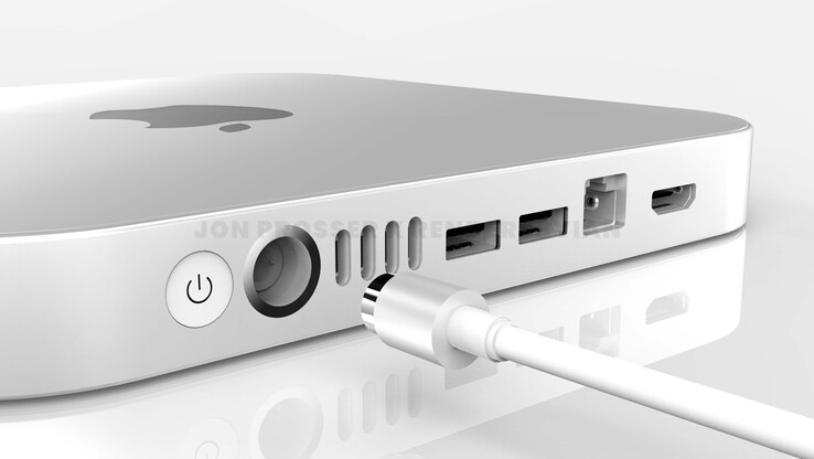 Der Mac Mini der nächsten Generation soll mehr Ports als das aktuelle Modell mit Apple M1 erhalten. (Bild: Jon Prosser / Ian Zelbo)