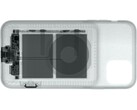 Um dem iPhone einen neuen Button zu geben bedarf es – Überraschung – eines Kabels. (Bild: iFixit)