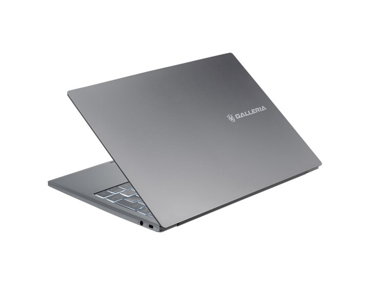 Laptop in Silber