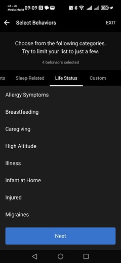 Verletzungen oder Allergien lassen sich ebenfalls erfassen