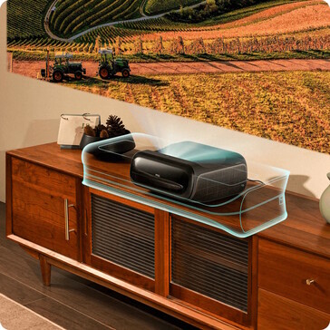 Das Modell ist relativ kompakt (Bildquelle: JMGO)