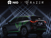 Elektro-SUV Nio x Razer ES6 Night Explorer mit Ambiente-Beleuchtung.