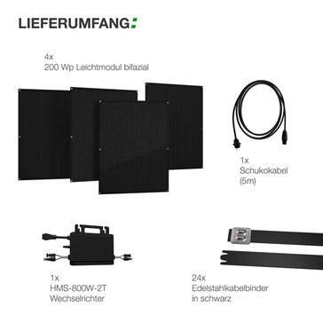 Green Solar Balkonkraftwerk Flex 800/800