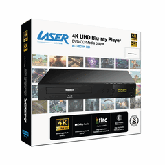 Der neue 4K-Blu-ray-Player von Laser.