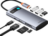 Der Baseus 7-Port USB C Hub ist für knapp 20 Euro in den Verkauf gestartet. (Bild: Amazon)