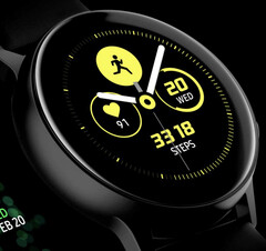 Die Zifferblätter der Galaxy Watch Active gibt's jetzt auch für ältere Modelle.