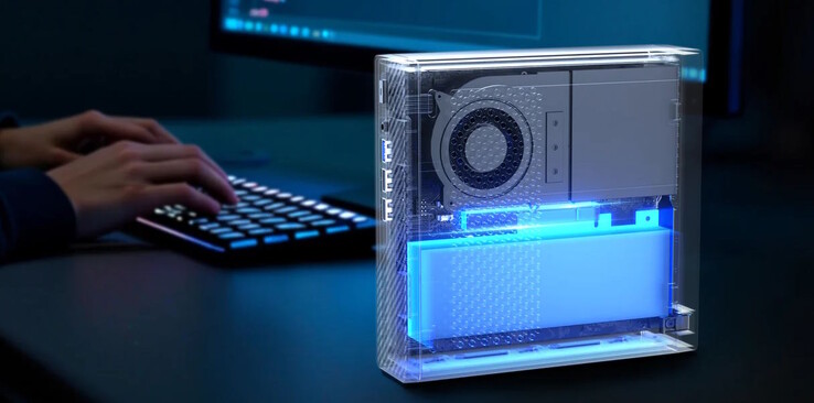 Eine GPU lässt sich installieren (Bildquelle: Minisforum)