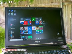 Draußen im Schatten