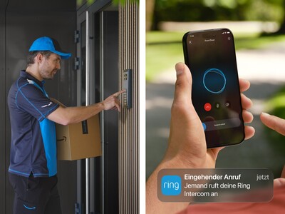 Mit dem Gerät soll das Verpassen von Paketen der Vergangenheit angehören - so das Werbeversprechen. (Bildquelle: Ring/Amazon)